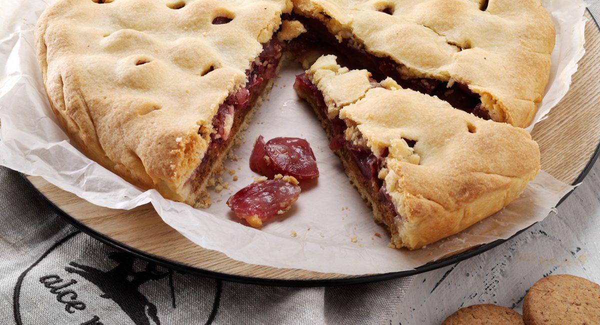 Wholemeal spelt flour timbale and Crocchia grapes