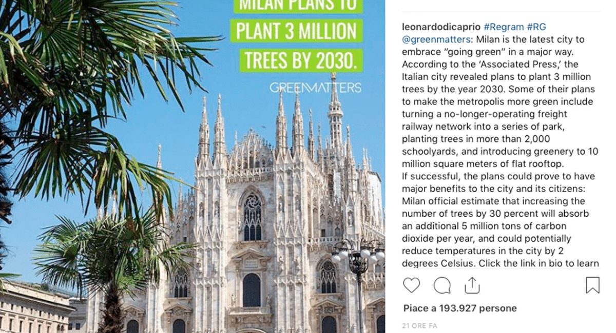 Is a post by Leonardo DiCaprio as useful as 30 years of information about climate change?