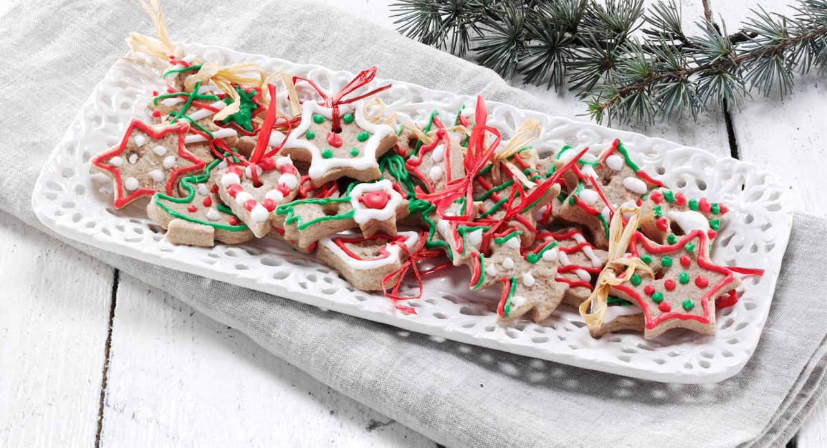 Ginger biscuits for the Christmas tree