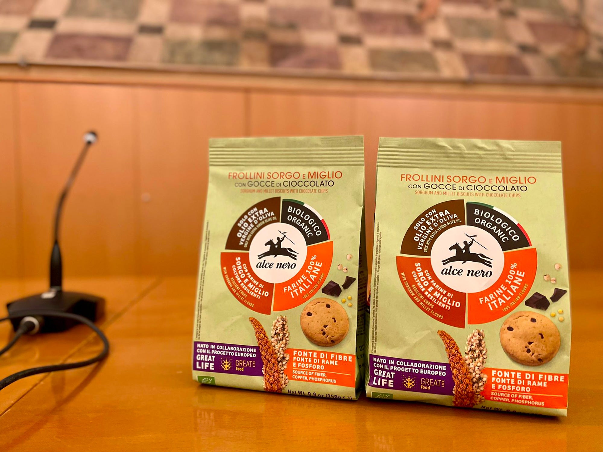 Introducing the new Organic Sorghum and Millet Chocolate Chip Biscuits, a result of European project Great Life