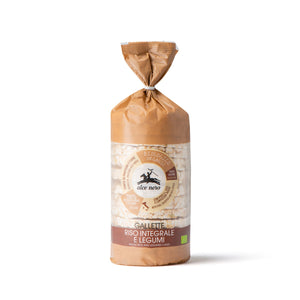 Organic whole rice cakes with legumes - GA505