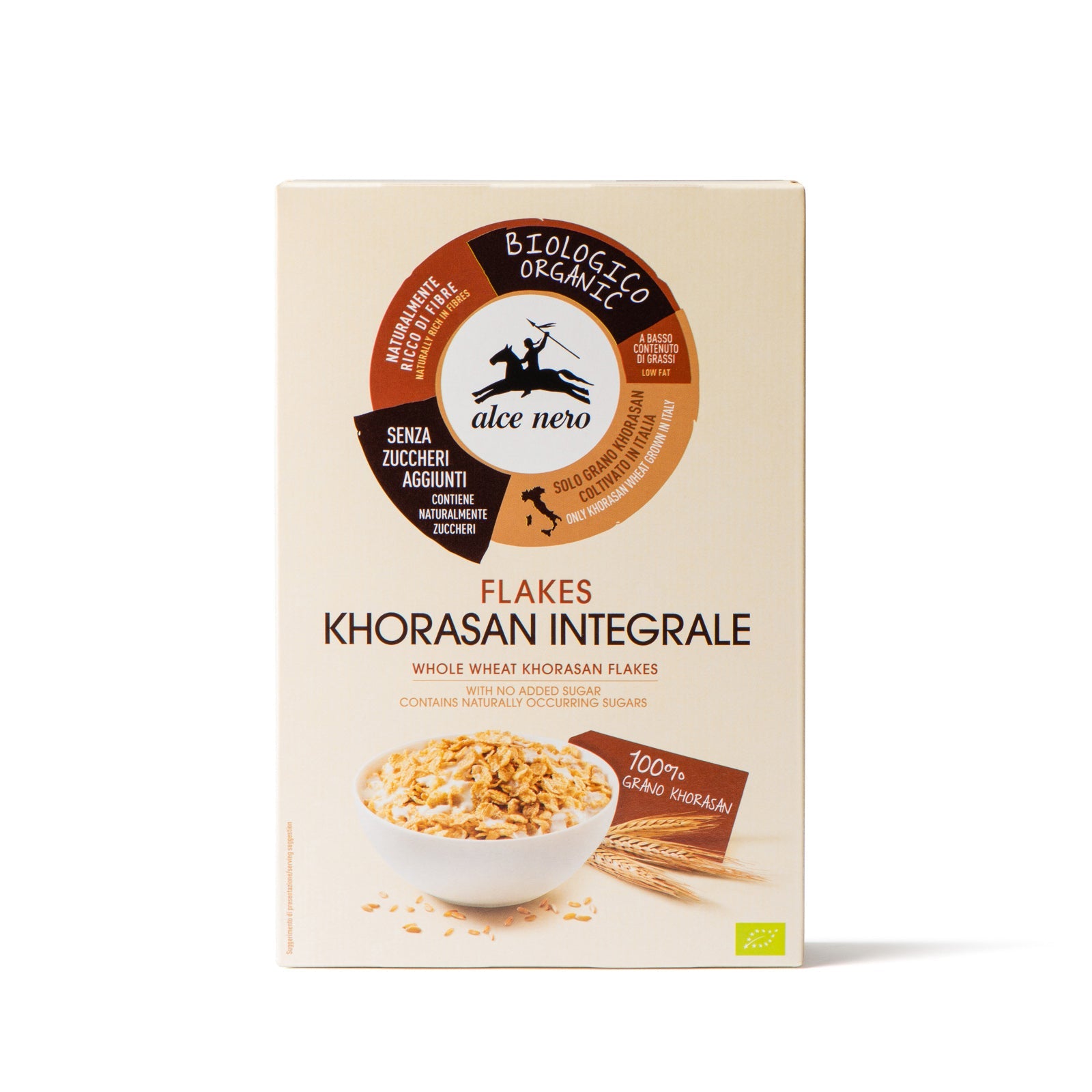 Organic khorasan whole wheat flakes - PCFK200