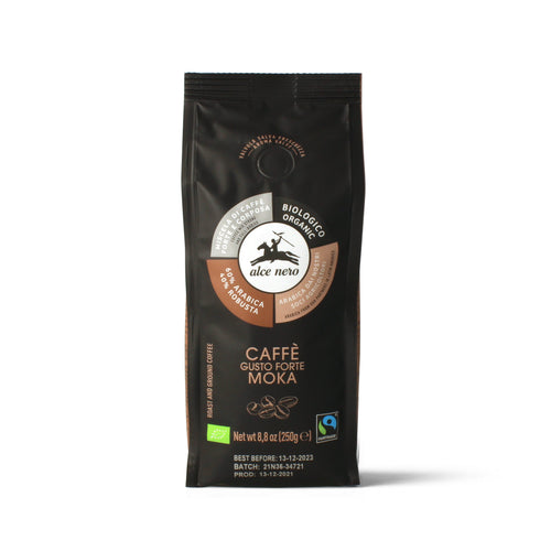 Organic strong coffee for mocha machines - CF250AR