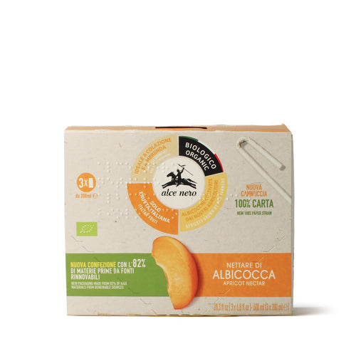 Organic apricot nectar (3x 200ml)- NT816