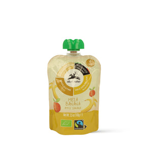 Organic apple and banana pouch- BFMB100