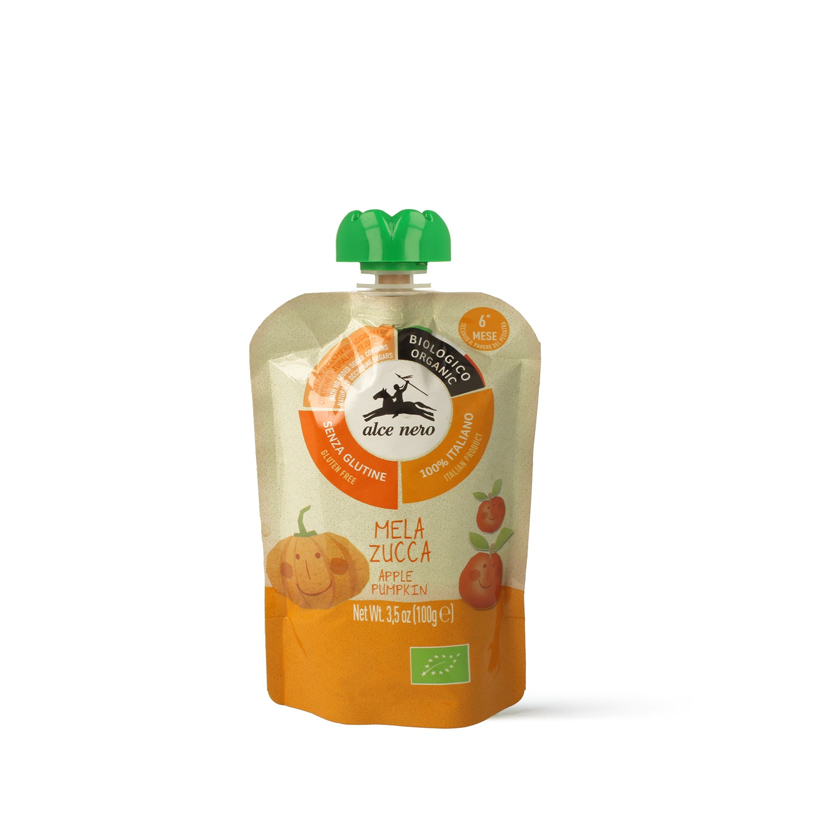 Organic apple and pumpkin pouch - BFMZ100