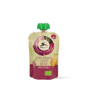 Pear, plum and rice purée - BFPPR100