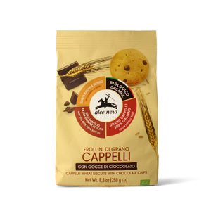 Cappelli wheat biscuits with organic chocolate drops - FR231