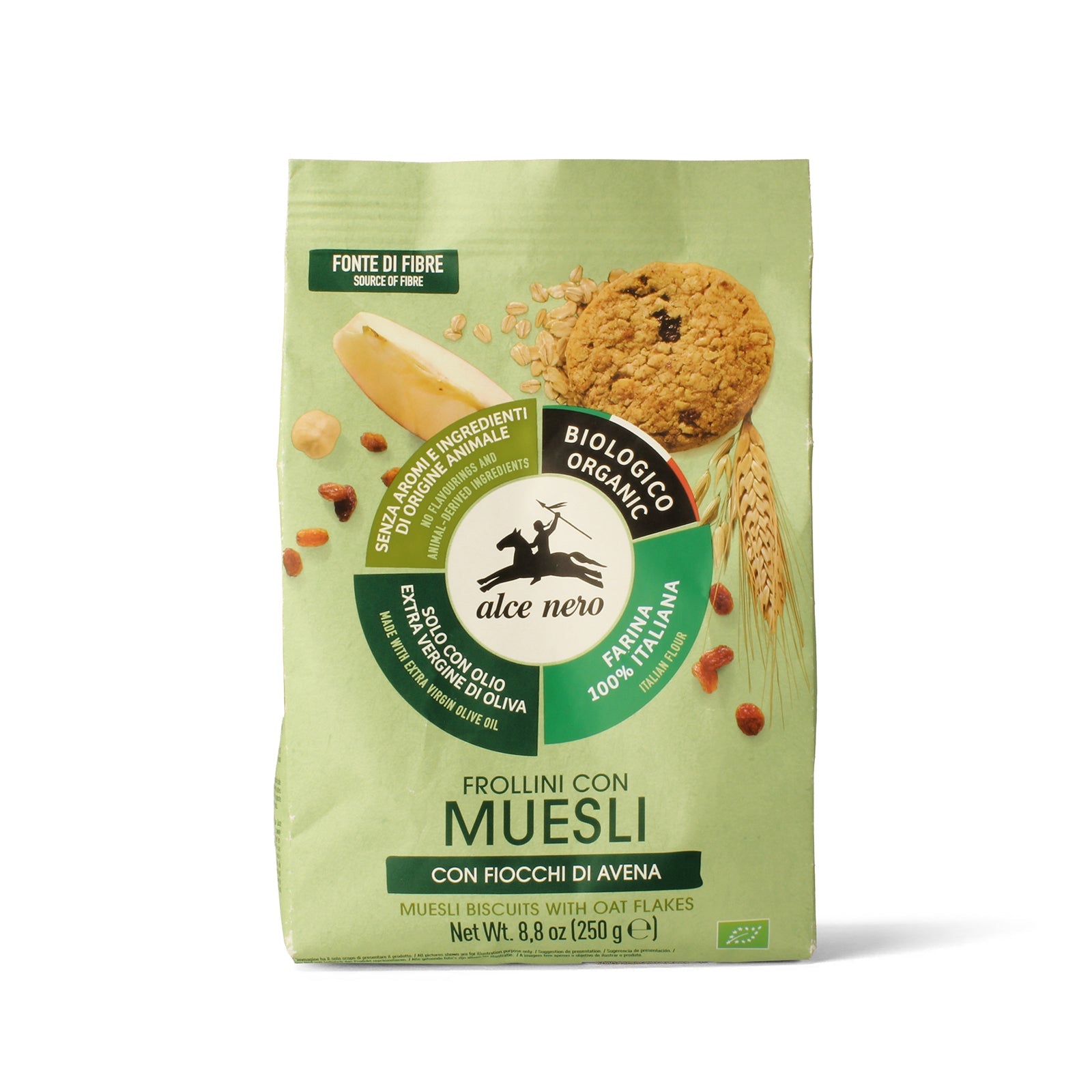 Organic biscuits with muesli - FR255