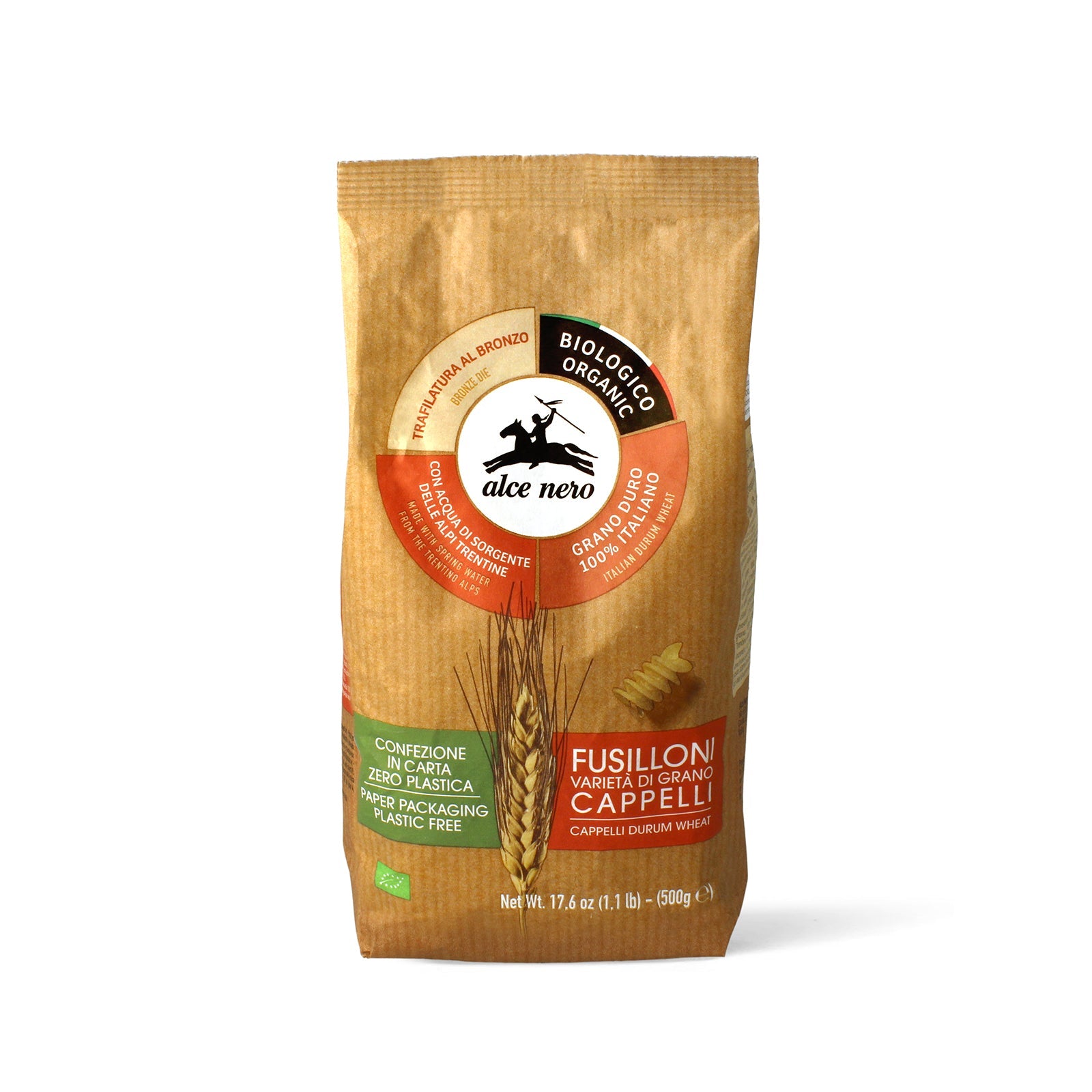 Organic Cappelli durum wheat fusilloni - PSC724