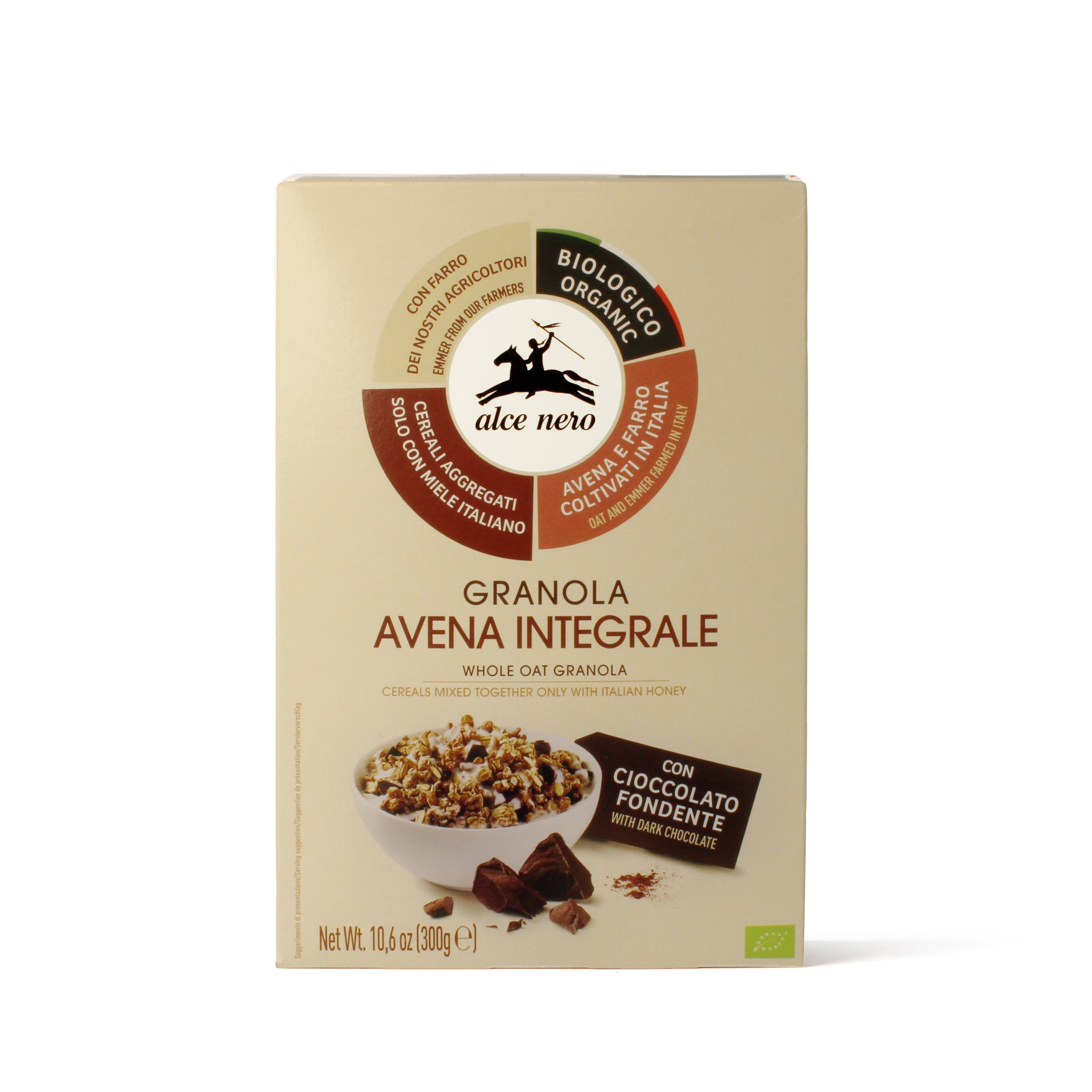 Organic Whole oat granola with dark chocolate - PCGC300