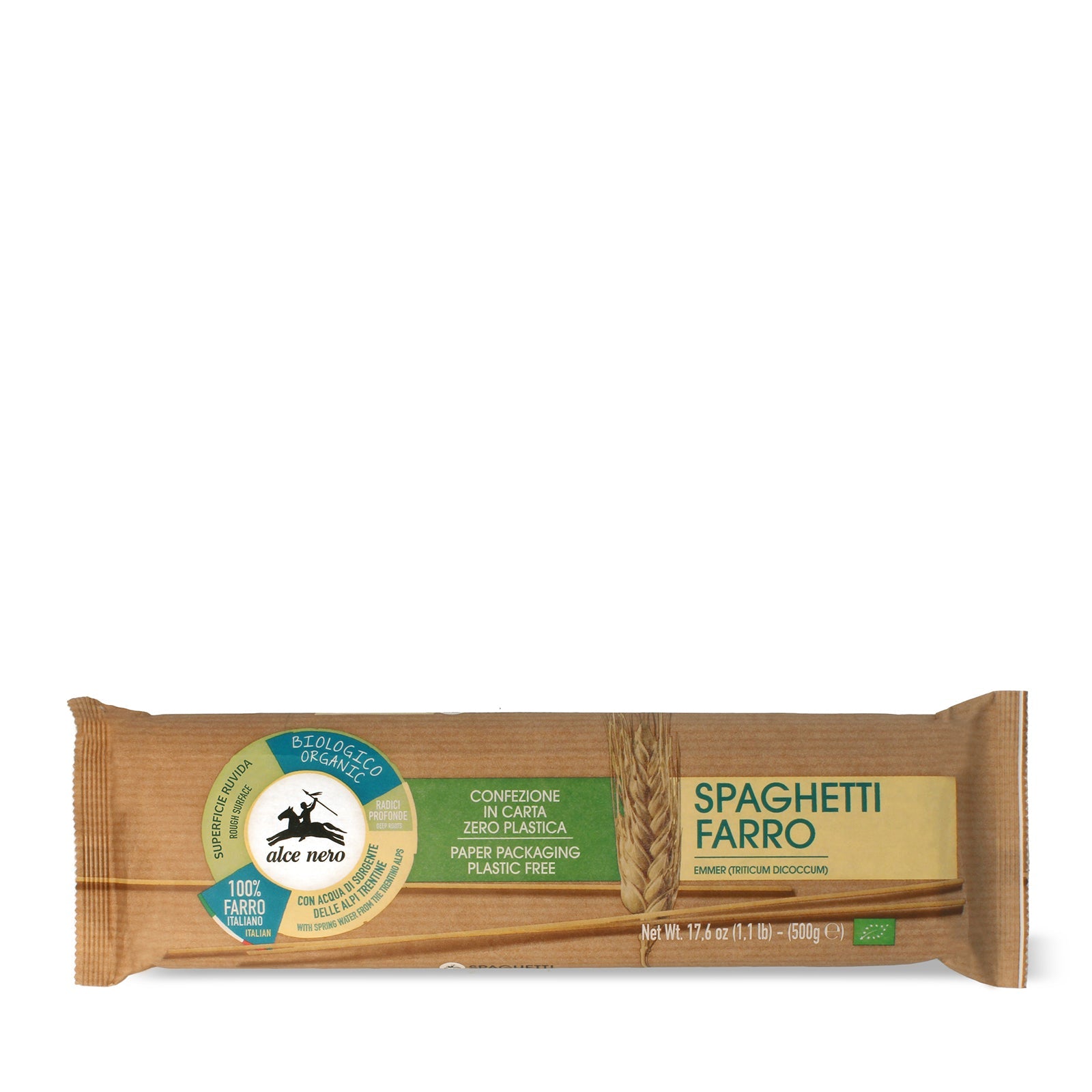 Organic emmer wheat spaghetti - PF793