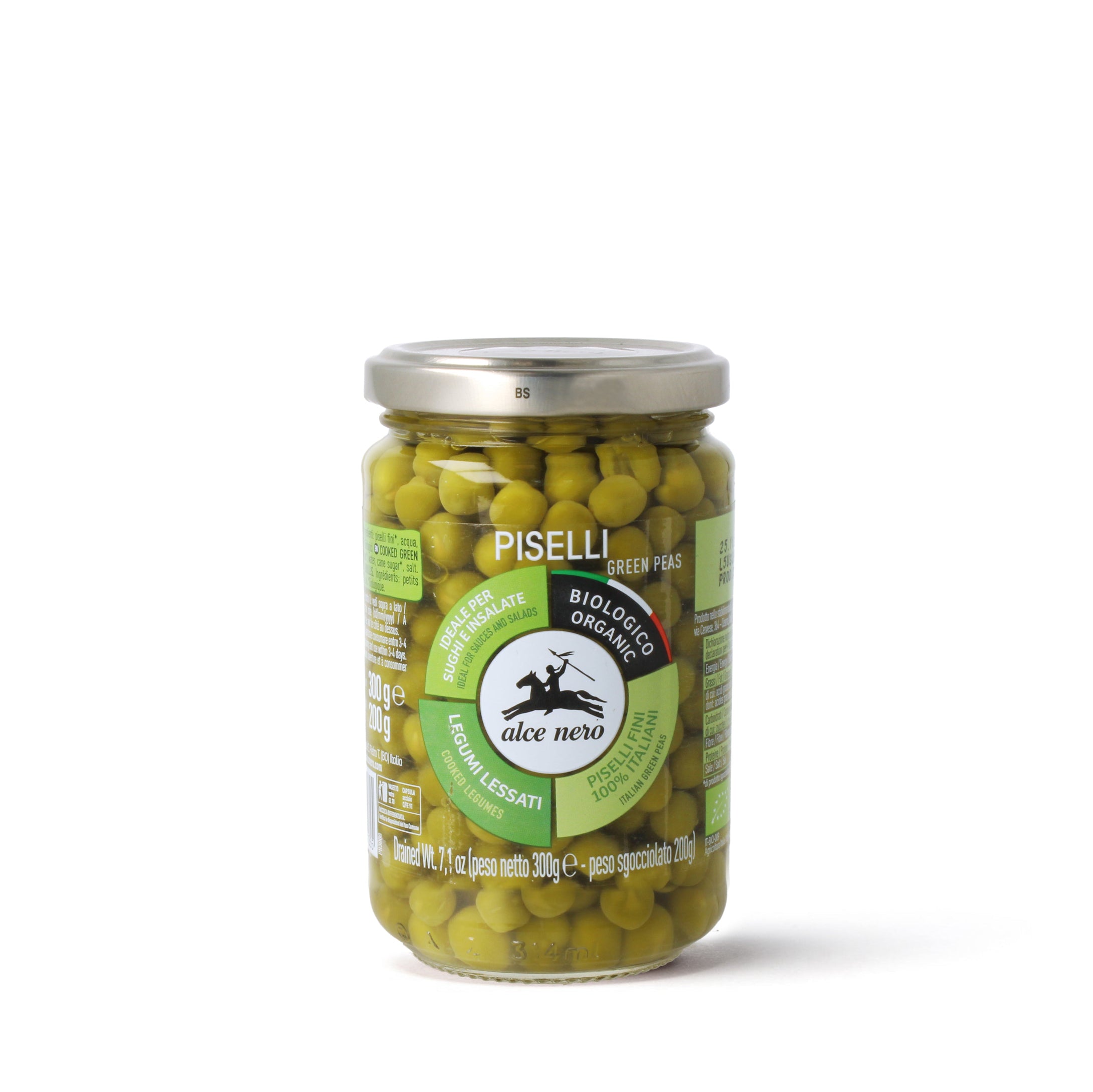 Organic cooked peas - LL848