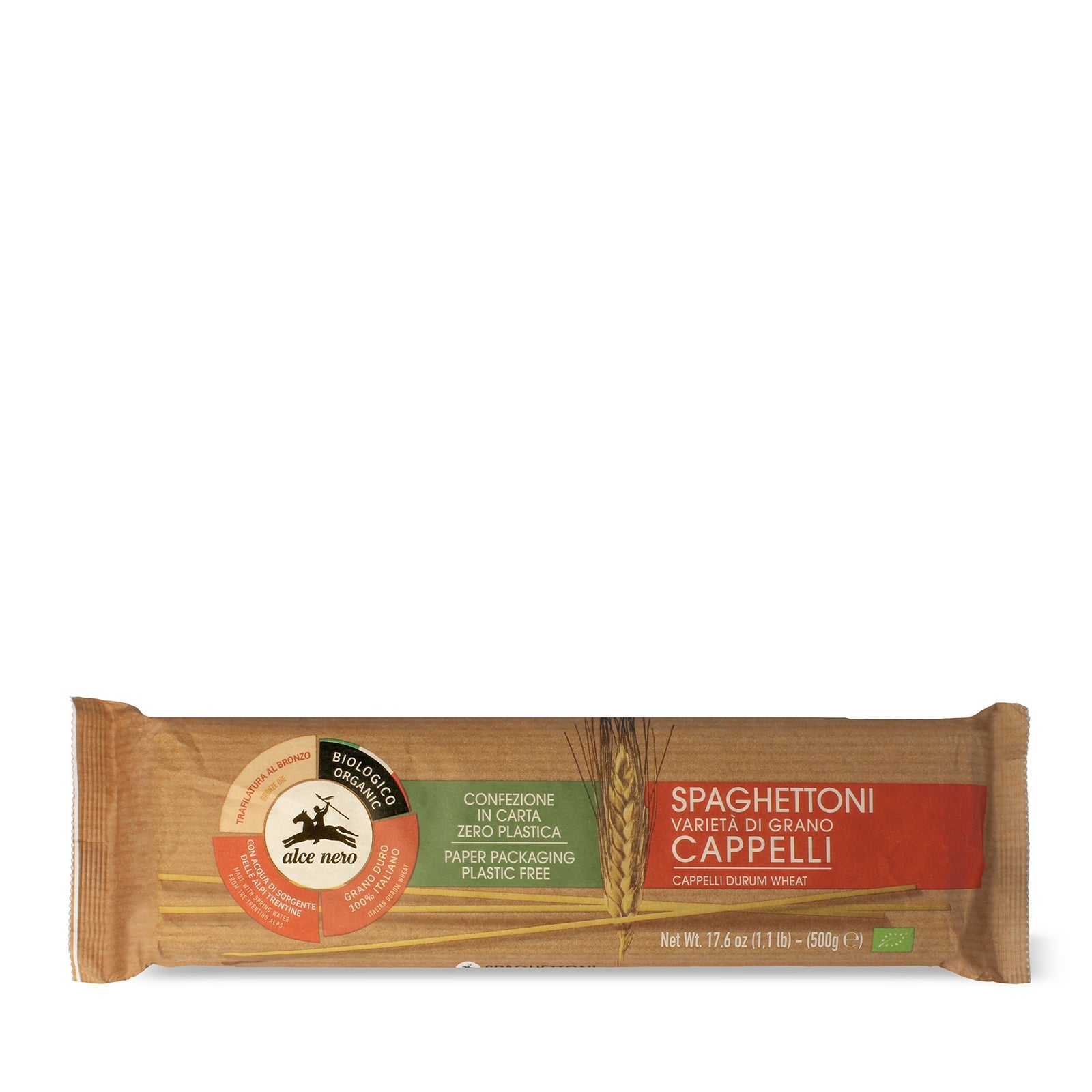 Organic Cappelli durum wheat spaghettoni - PSC726