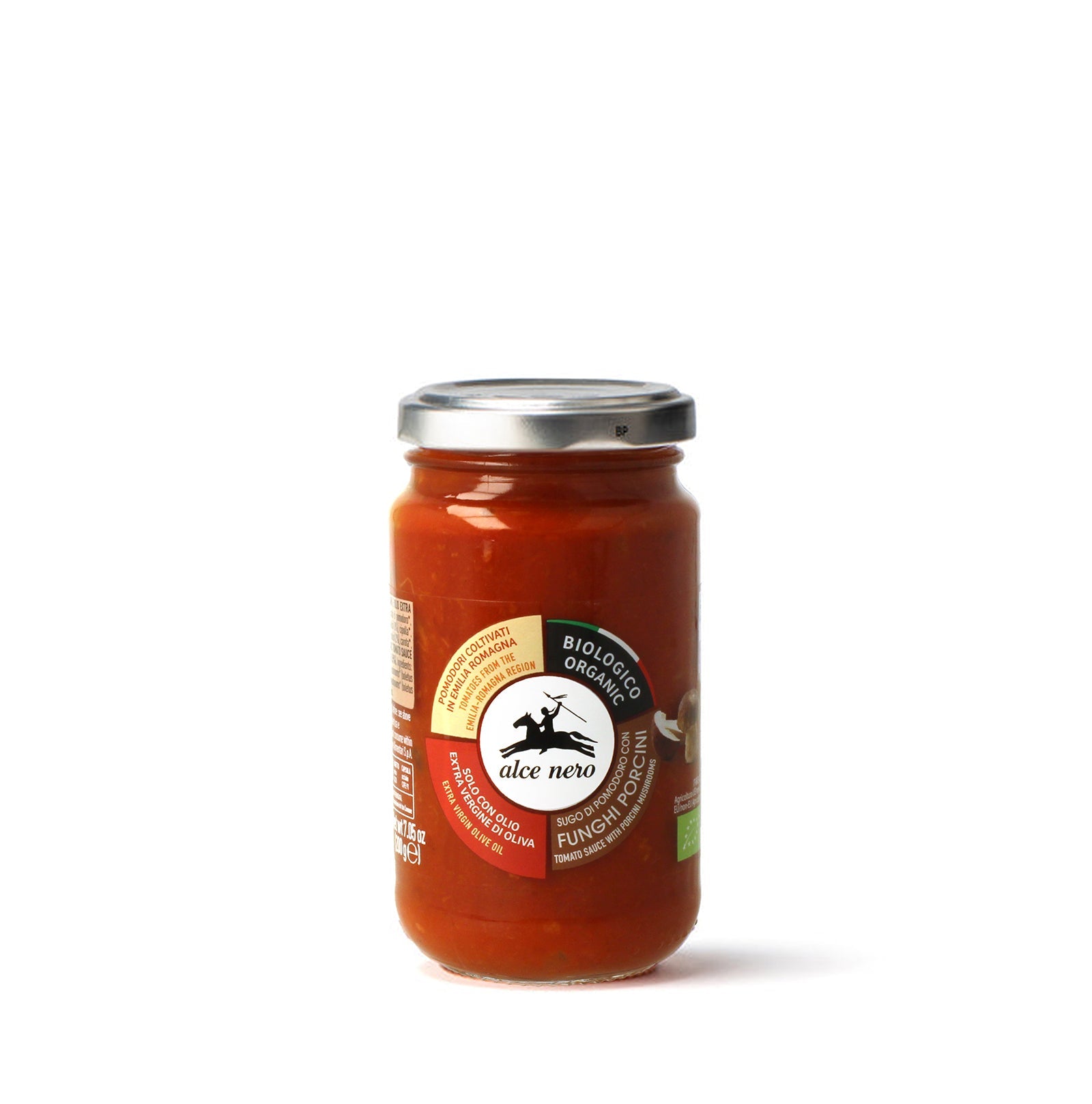 Organic tomato sauce with porcini mushrooms - SU200F