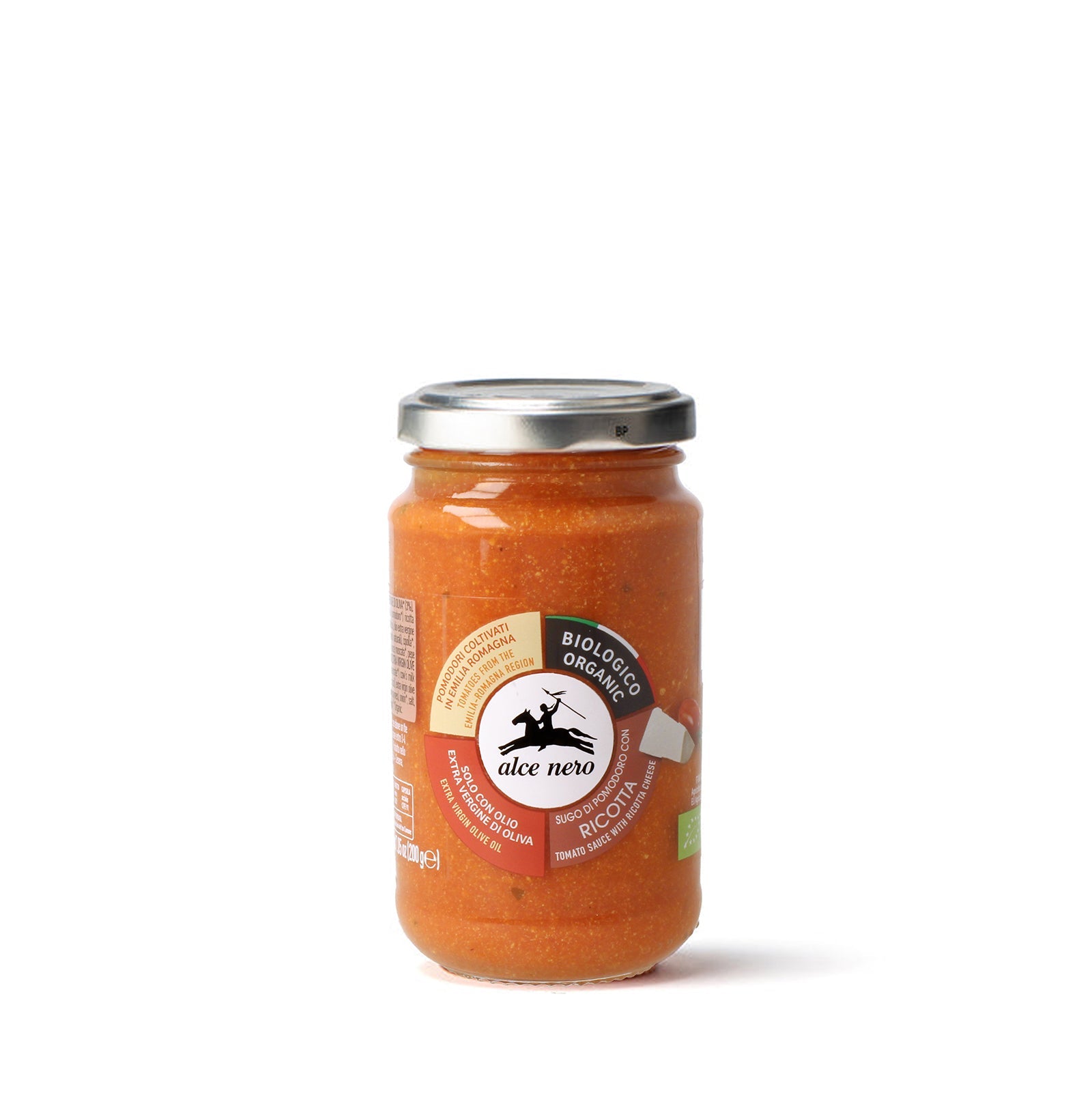 Organic tomato sauce with ricotta cheese - SU200PR