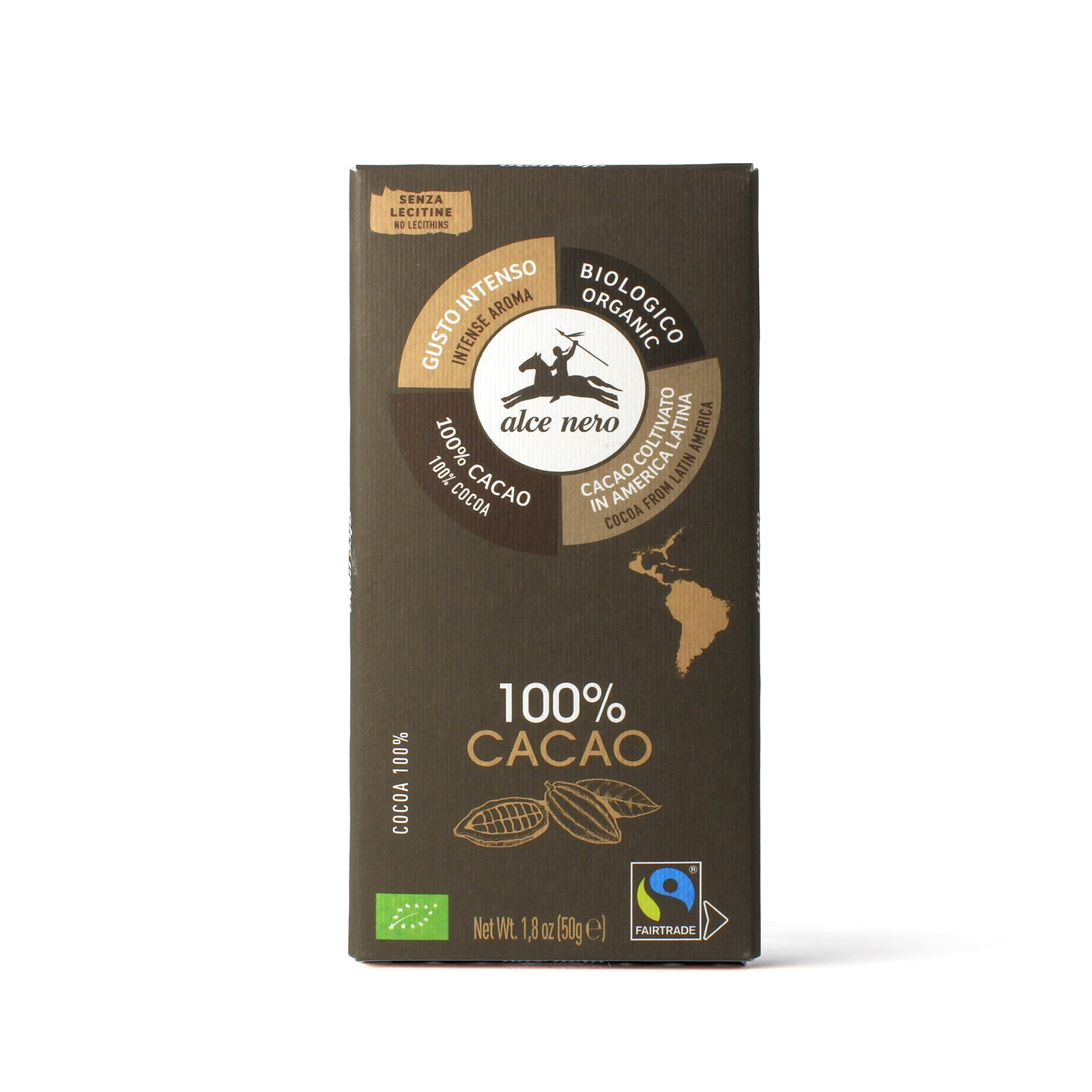 Organic 100% cocoa bar - CFN050