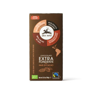 Organic extra dark chocolate bar with cocoa beans 33% cocoa - CF100FA