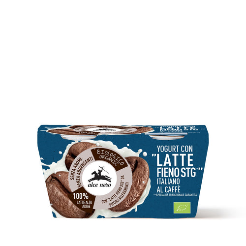 Whole milk coffee yoghurt with organic “Haymilk TSG” - YO250CF